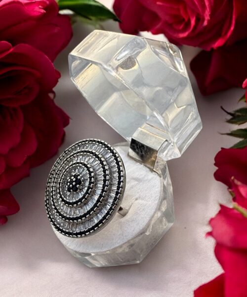 Circular Cocktail Ring